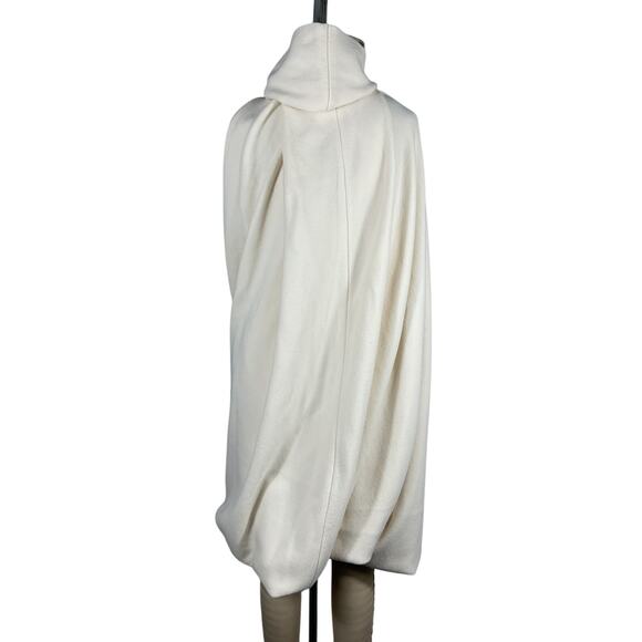 Alaia Hooded White Cashmere Midi Dress Size 36 - NWT - Picture 3 of 7